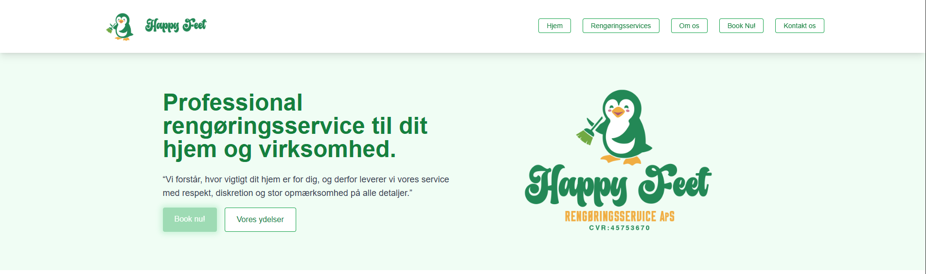 Happy Feet Rengøring